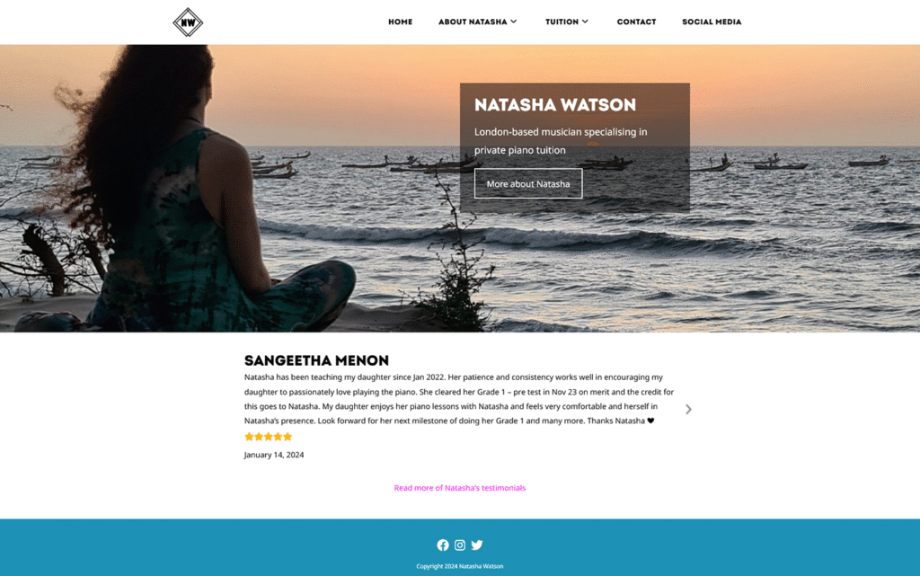 Natasha Watson cover