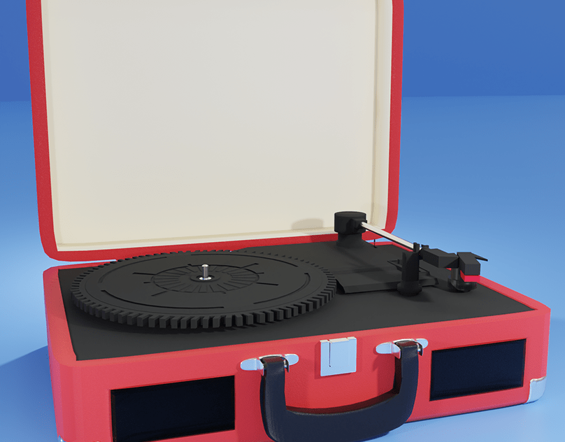 Record player cover